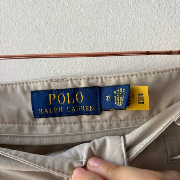 Polo Ralph Lauren Tan‎ Shorts Sz 32 New - Picture 4 of 7